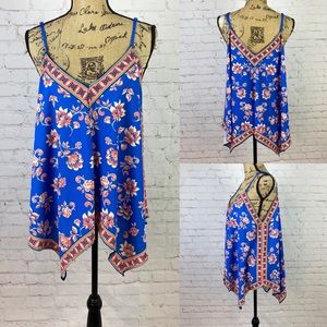 Jealous Tomato Boho Asymetrical Hem Top